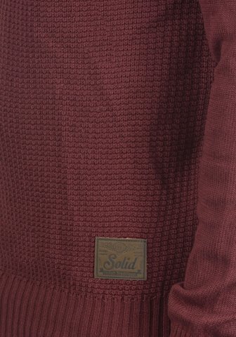 Pullover 'Terrance' di !Solid in rosso