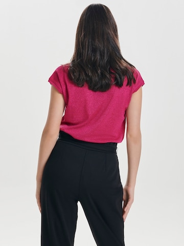 ONLY Shirt 'ONLSilvery' in Roze