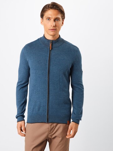 CAMEL ACTIVE Strickjacke in Blau