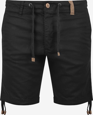 INDICODE JEANS Regular Pants 'Moses' in Black: front