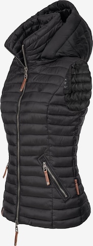 NAVAHOO Bodywarmer 'Shadaa' in Zwart