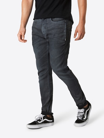 G-Star RAW Jeans 'D-Staq 3D Super Slim' in Grau: predná strana