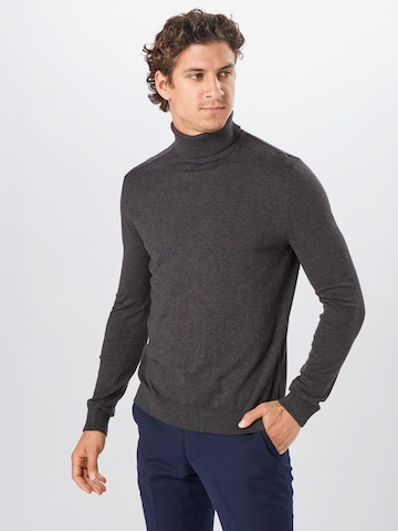 Regular fit Pullover 'Berg' di SELECTED HOMME in grigio: frontale