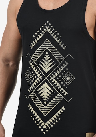 !Solid Tanktop 'Isaak' in Schwarz