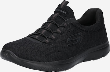 SKECHERS Slip-on 'Summits' in Black: front