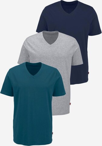 BRUNO BANANI T-Shirt V-Ausschnitt (3 Stück) in Mischfarben: predná strana