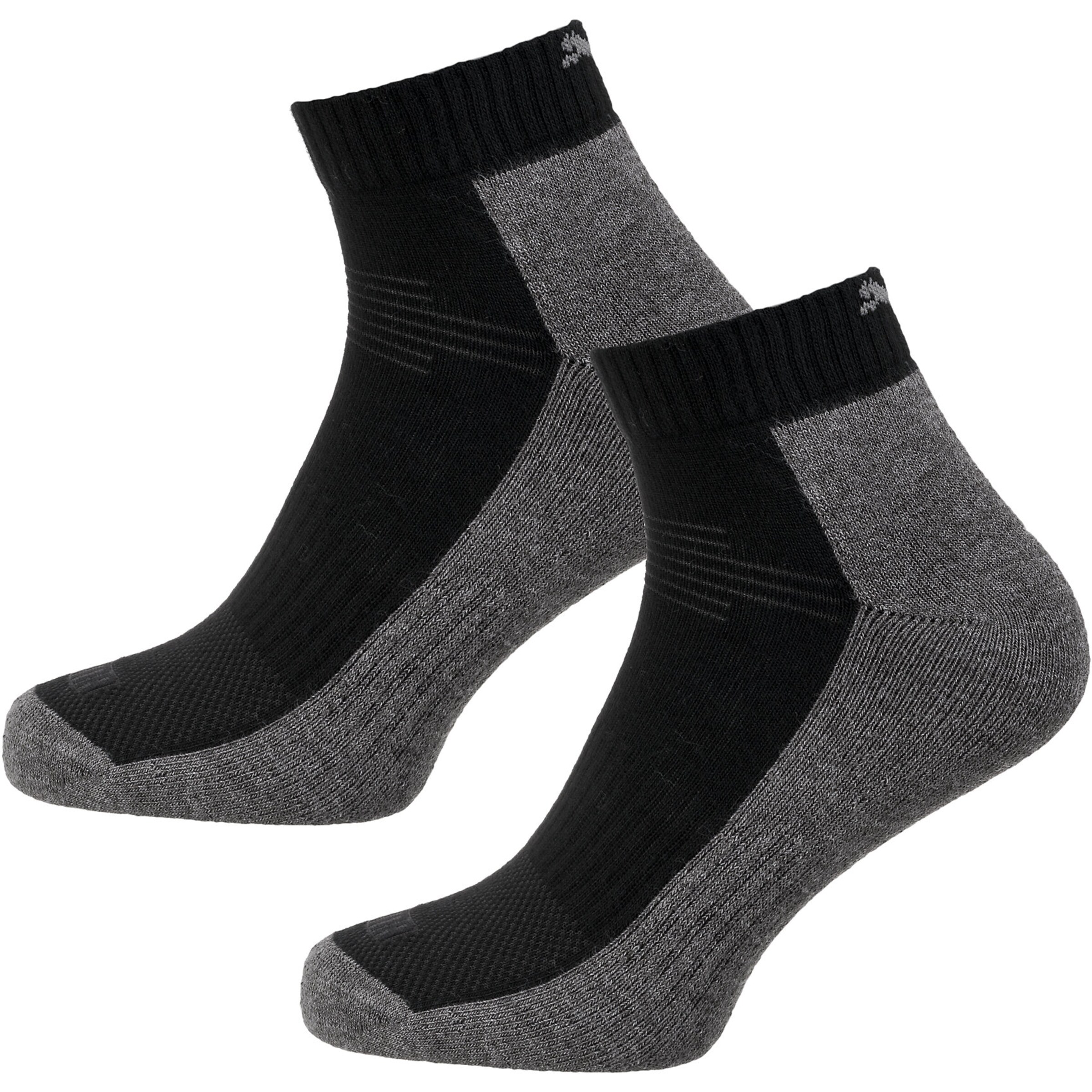 PUMA - Sportkurzsocken in dunkelgrau