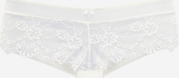 LASCANA Boyshorts in White: front