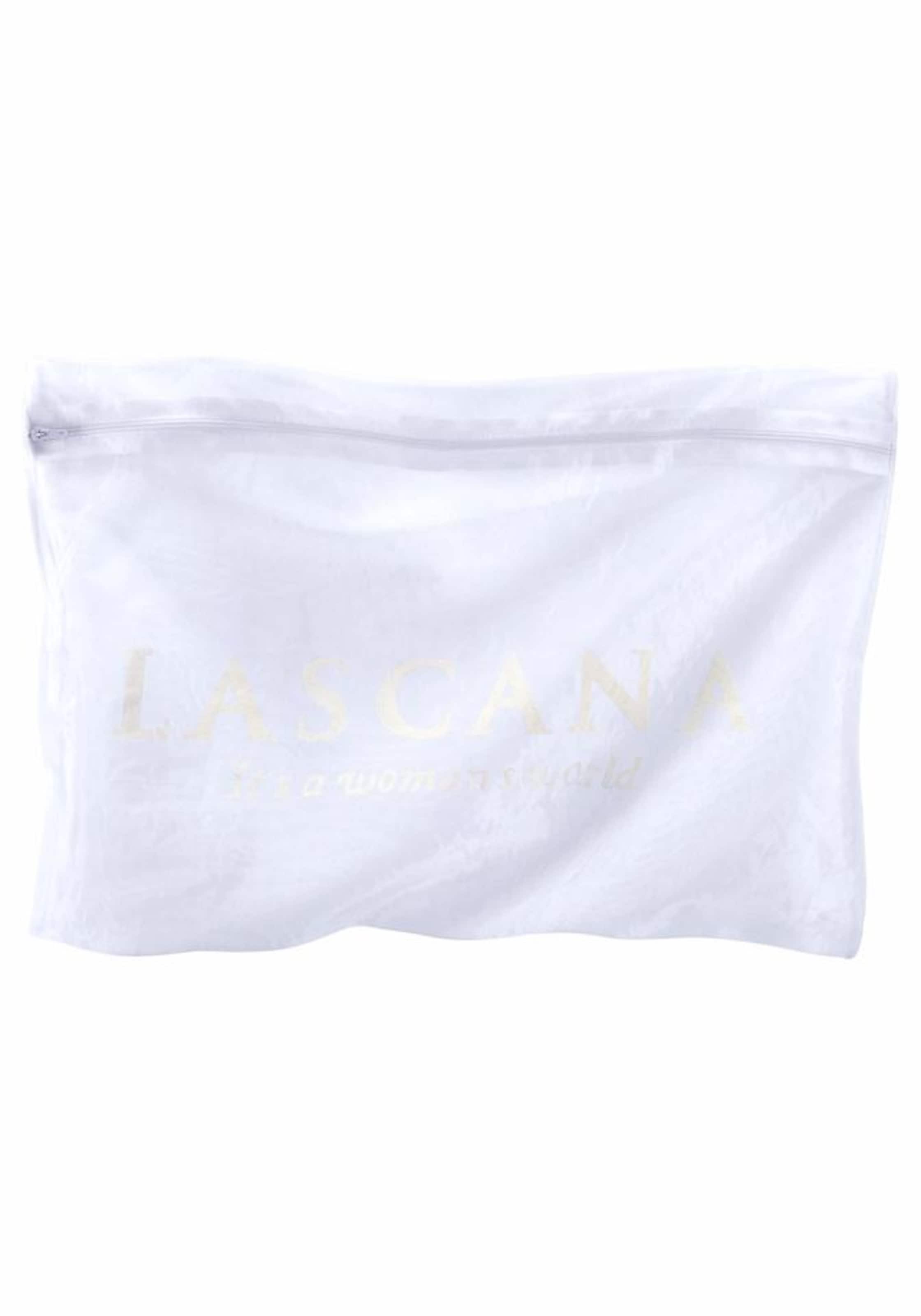 LASCANA Laundry Basket in White: front