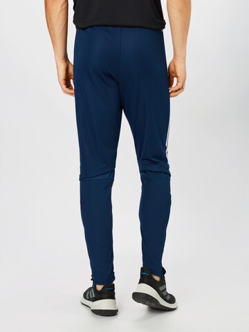 ADIDAS SPORTSWEAR Tapered Workout Pants in Blue