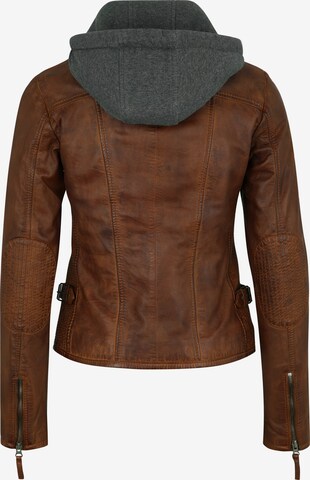 Miracle of Denim Between-Season Jacket in Brown