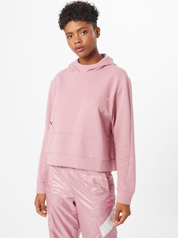 PUMA Sweatshirt in Roze: voorkant