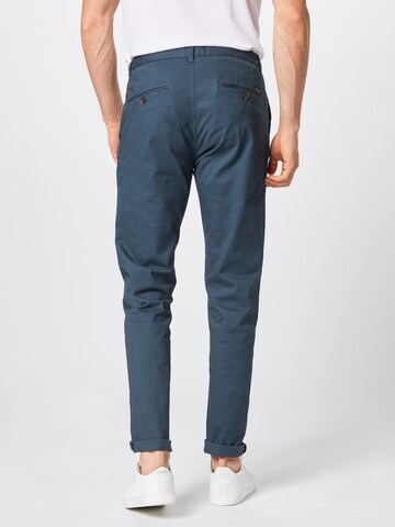 SCOTCH & SODA - Regular Calças chino 'Stuart' em cinzento: atrás