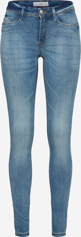 ICHI Skinny Fit Дънки 'Erin' в синьо: отпред