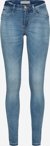 ICHI Skinny Jeans 'Erin' in Blauw: voorkant