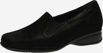 SEMLER Classic Flats in Black: front