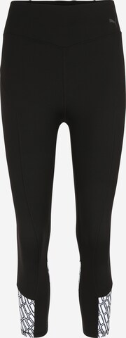 PUMA Skinny Sportleggings 'Bold Graphic' in Schwarz: predná strana