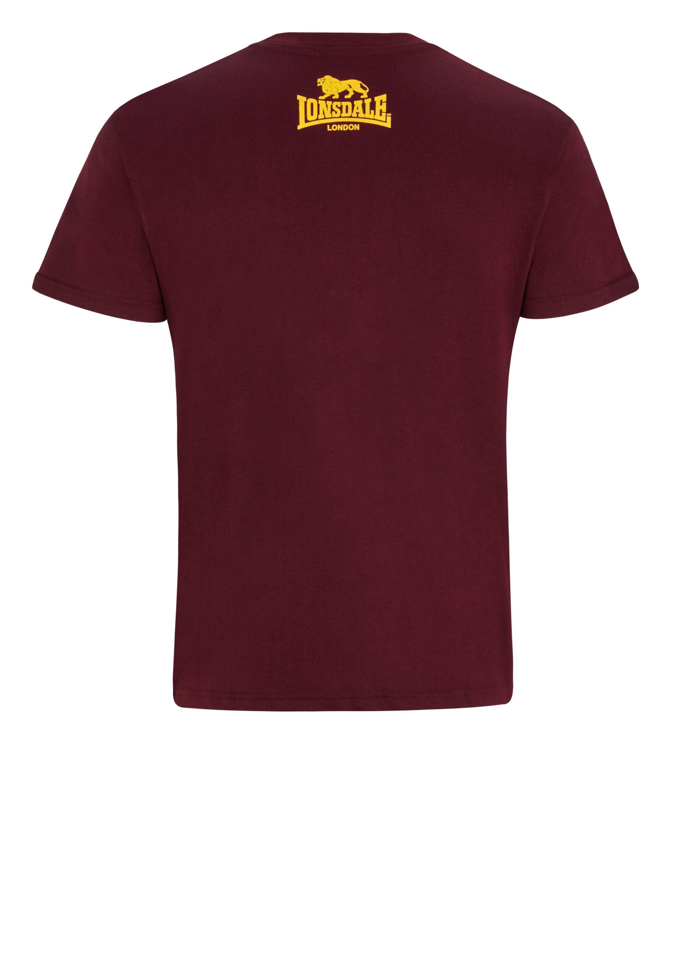LONSDALE Tričko - Červená