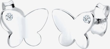 Boucles d'oreilles 'Schmetterling' ELLI PREMIUM en blanc : devant