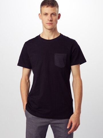 melns Urban Classics T-Krekls: no priekšpuses