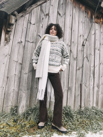 Cozy Fair Isle Knit Look