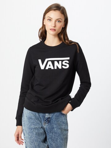 VANS Sweatshirt 'CLASSIC' in Schwarz: predná strana