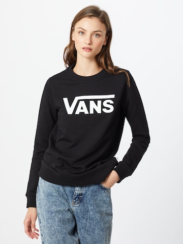 VANS Sweatshirt 'CLASSIC' in Black: front