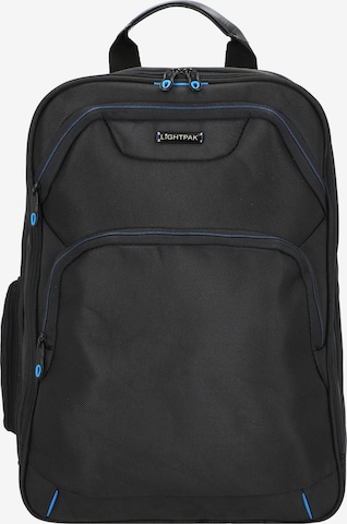 Lightpak Backpack 'Executive Line Echo 1' in Black: front