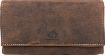 GREENBURRY Wallet in Brown: front