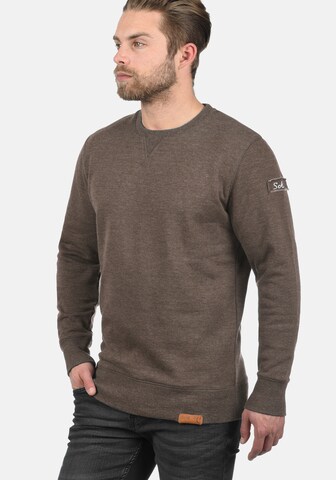 !Solid - Sweatshirt 'Trip' em castanho: frente