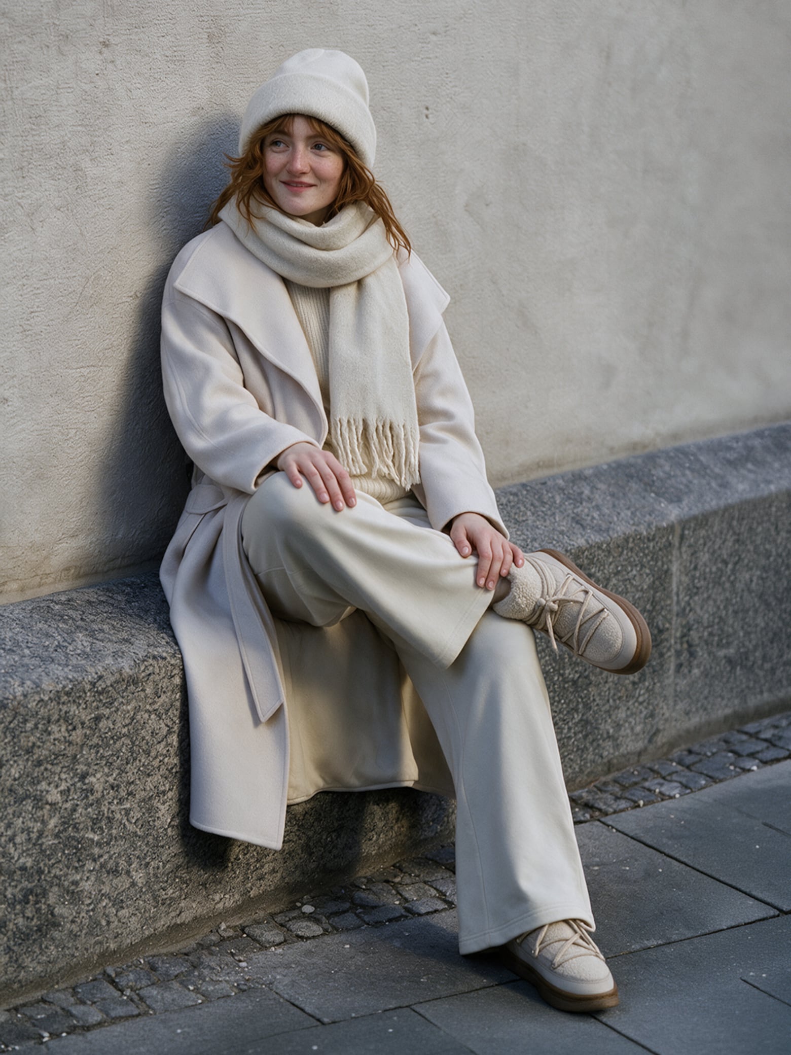 The AY Style Collective - Monochrome Teddy Boots Look
