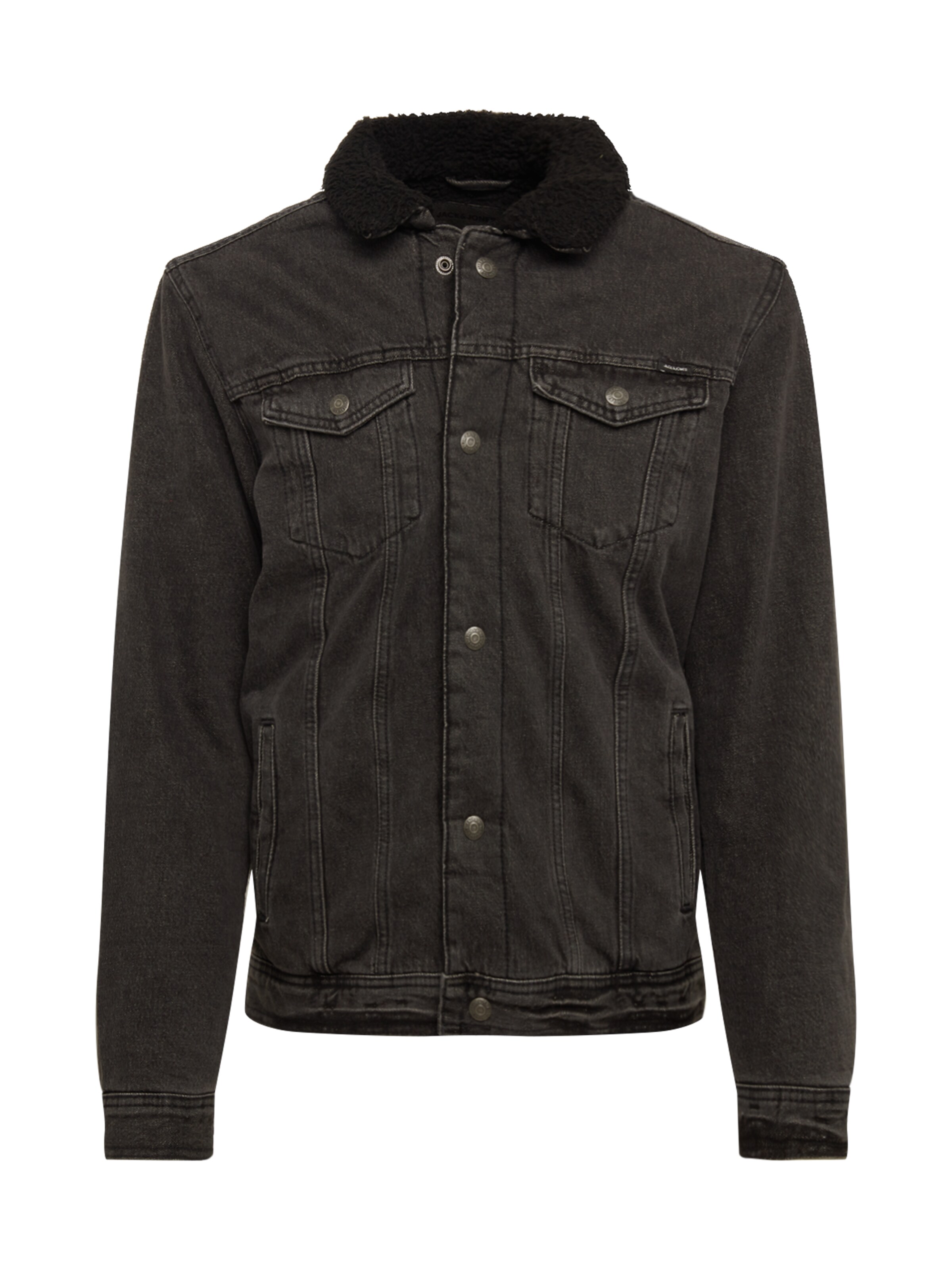 JACK & JONES - Tussenjas 'JEAN' in de kleur Black denim