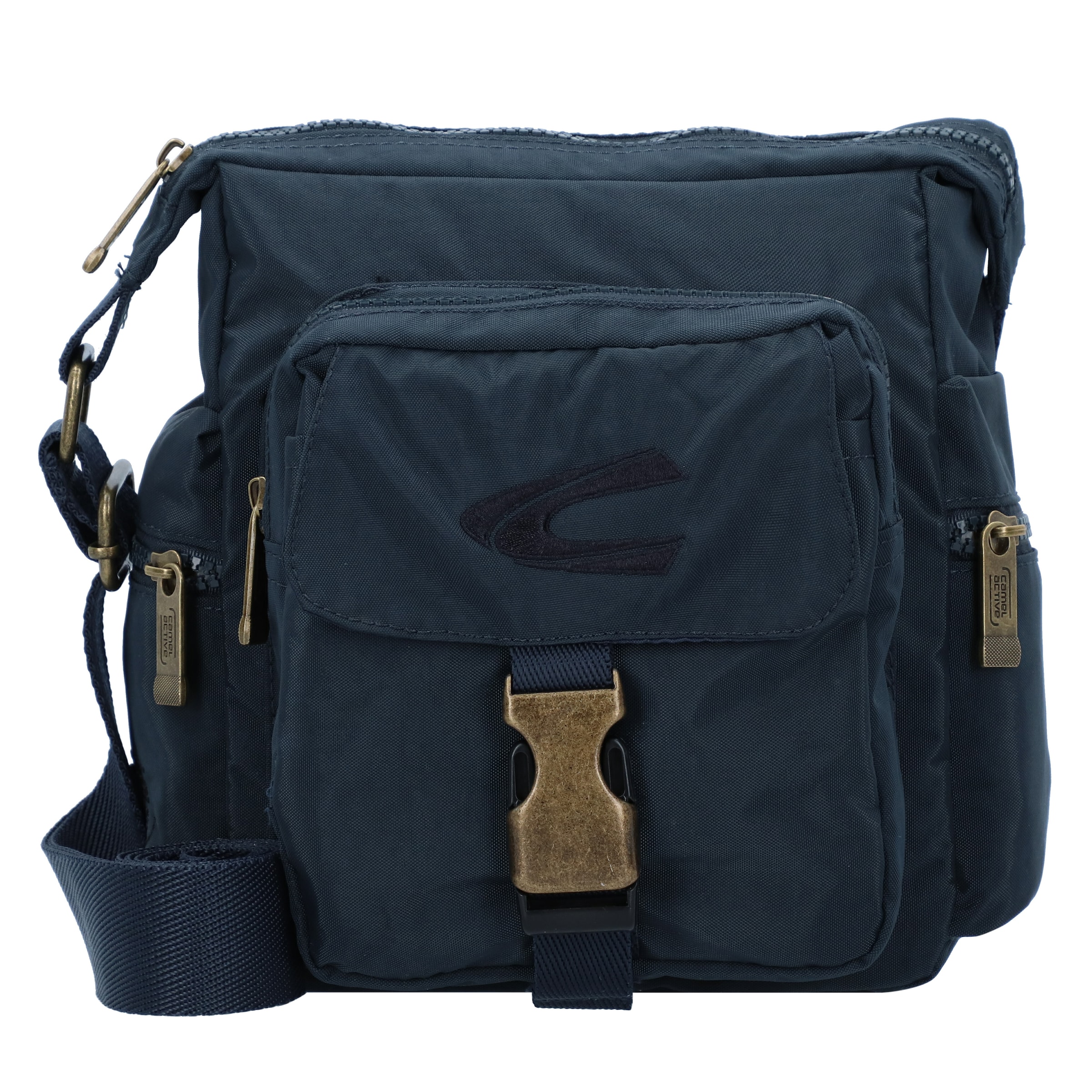 CAMEL ACTIVE Crossbody Bag 'Journey' in Blue: front