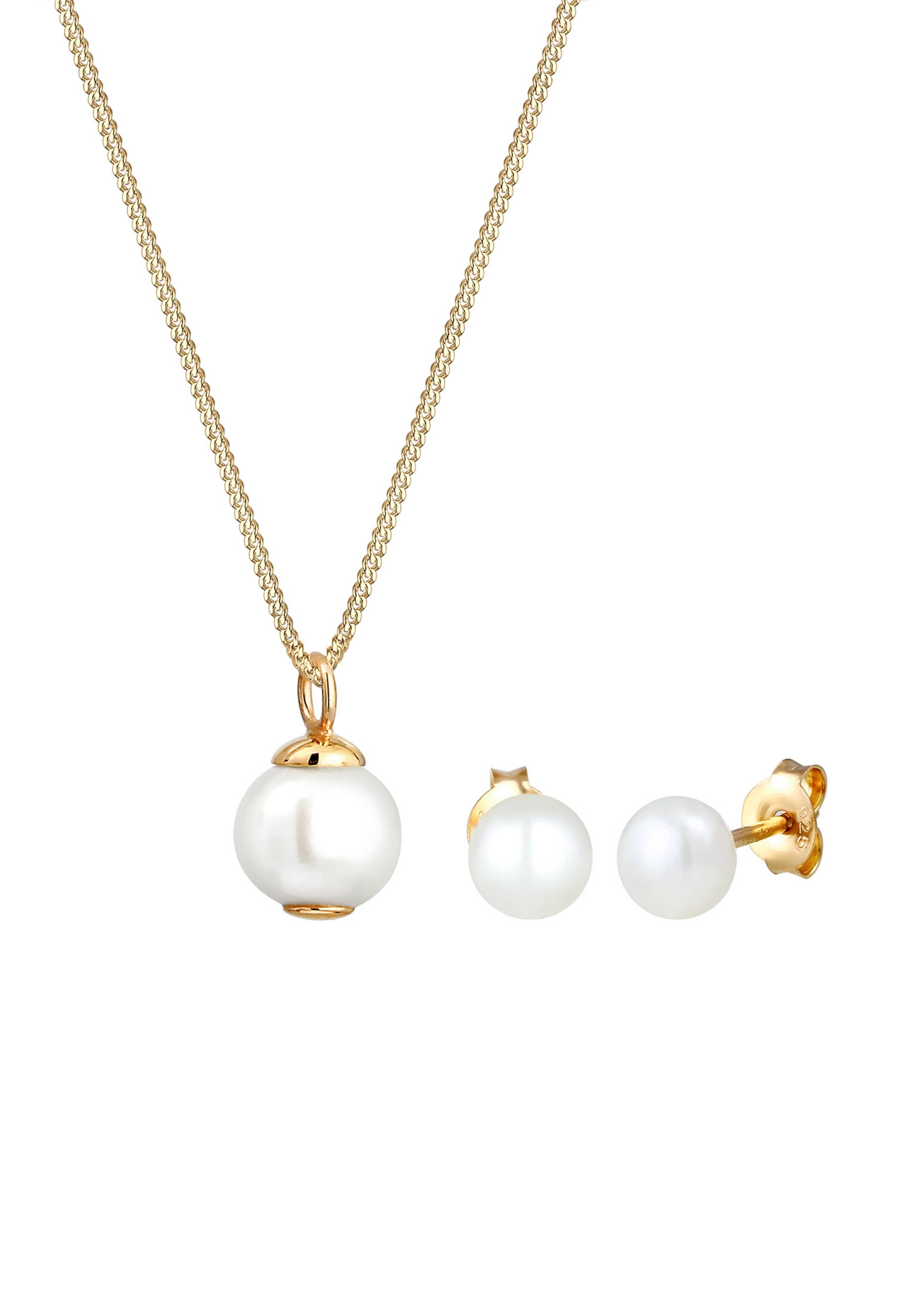 ELLI Smykkesæt i guld: forside