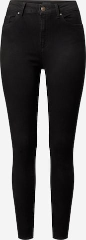 Skinny Jeans 'OnlGLOBAL' de la ONLY pe negru: față