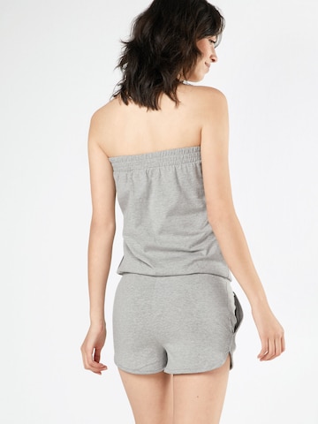 Tuta jumpsuit 'Hot' di Urban Classics in grigio: dietro