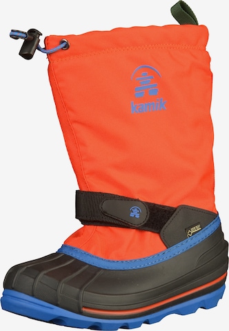 Kamik Snow Boots in Orange: front