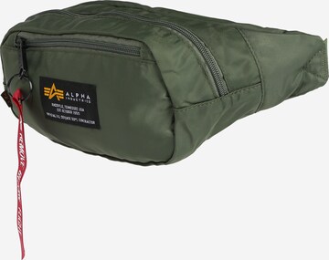 ALPHA INDUSTRIES Fanny Pack 'Crew' in Green