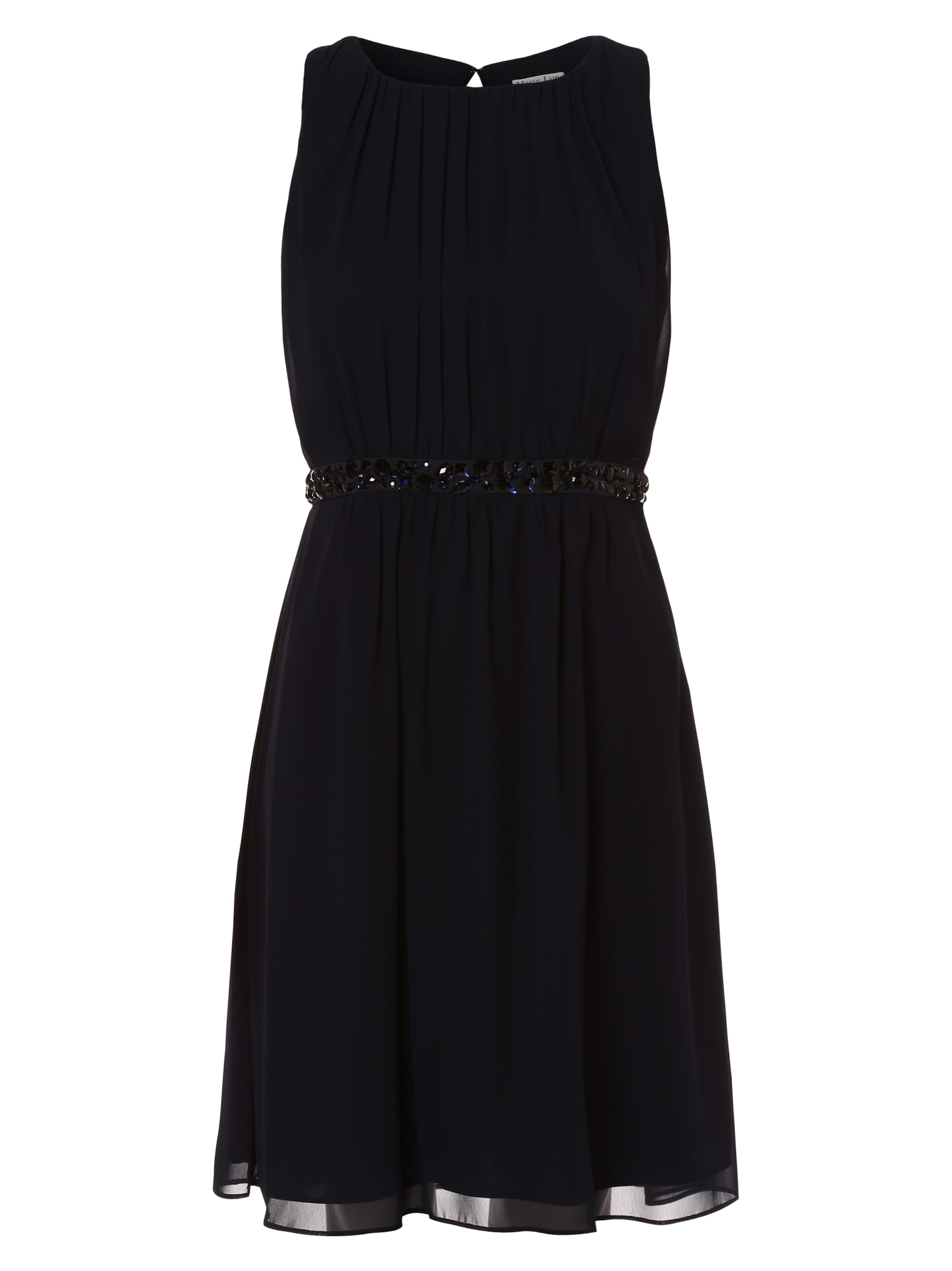 Marie Lund Kleid in Blau: Vorderseite