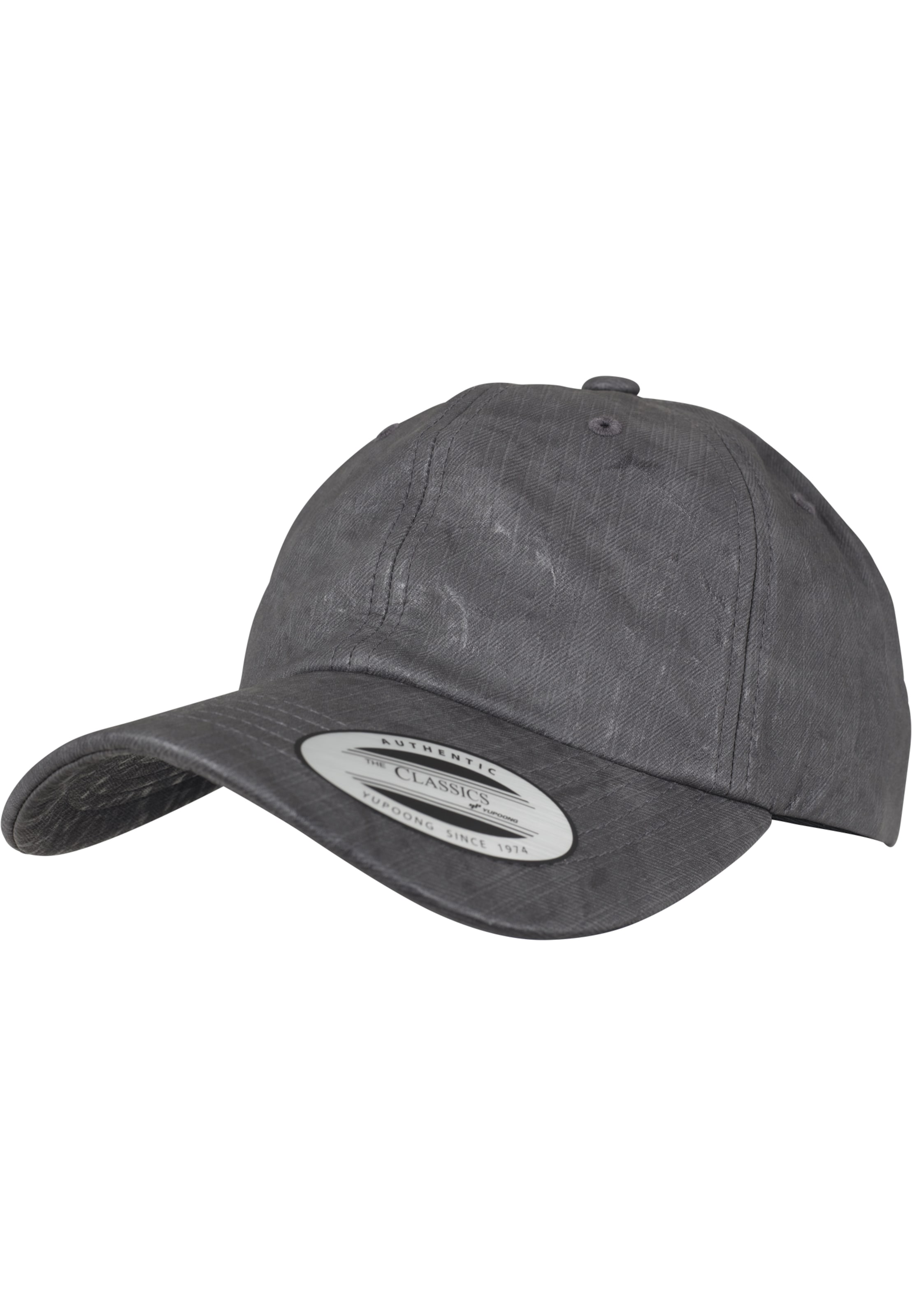 Flexfit Cap in Grau: Vorderseite