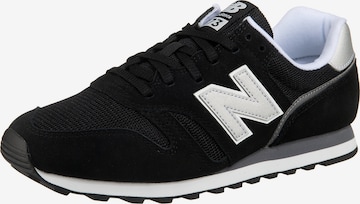 Baskets basses '373' new balance en noir : devant