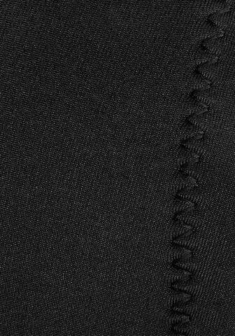 LASCANA T-shirt Podprsenka – černá