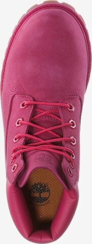 TIMBERLAND Schnürstiefelette 'Premium' in Pink