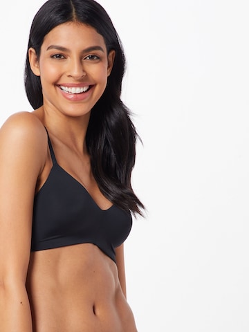Calvin Klein Underwear Trójkąt Biustonosz 'UNLINED TRIANGLE' w kolorze czarny: przód