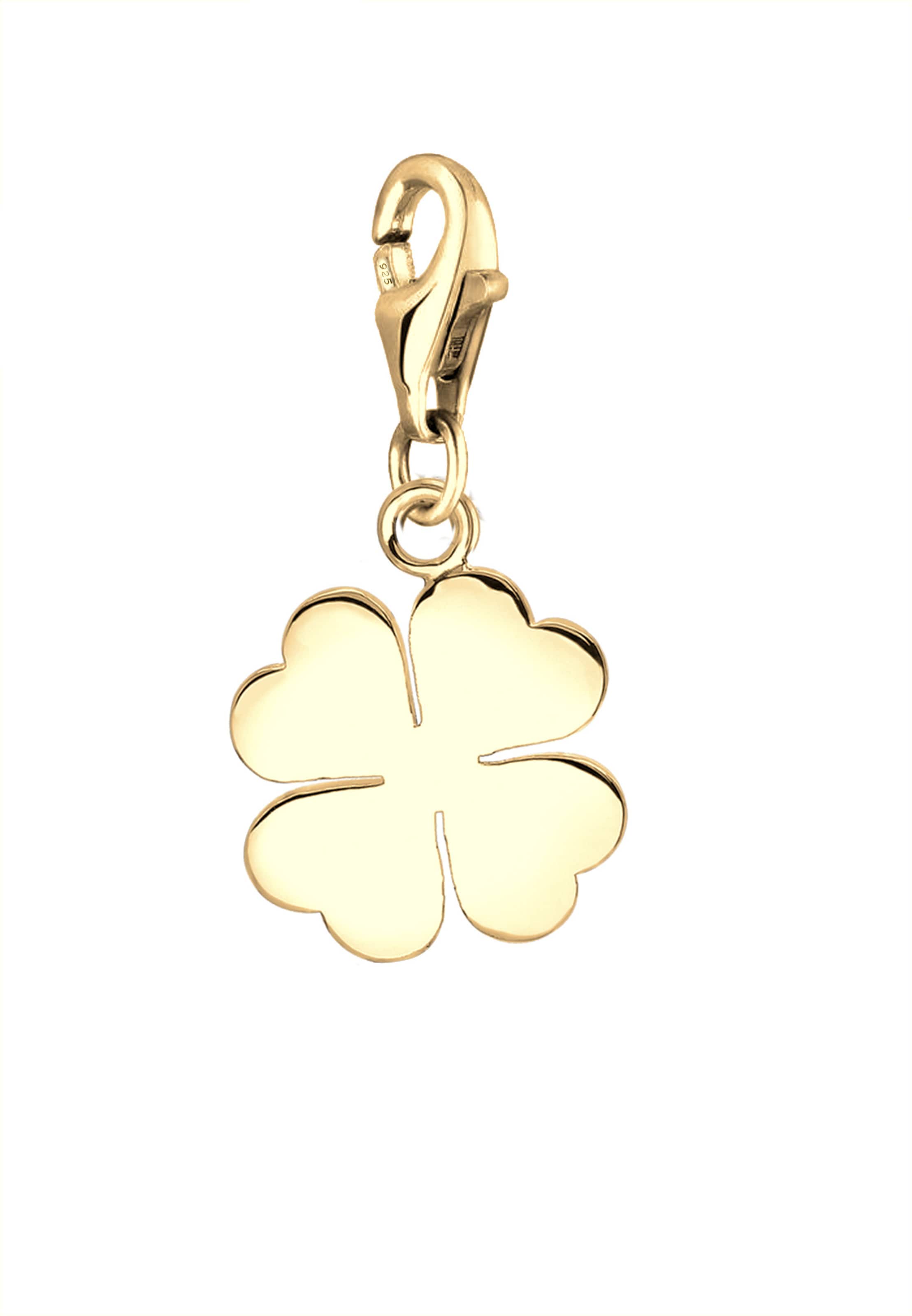 Nenalina Pendant 'Kleeblatt' in Yellow