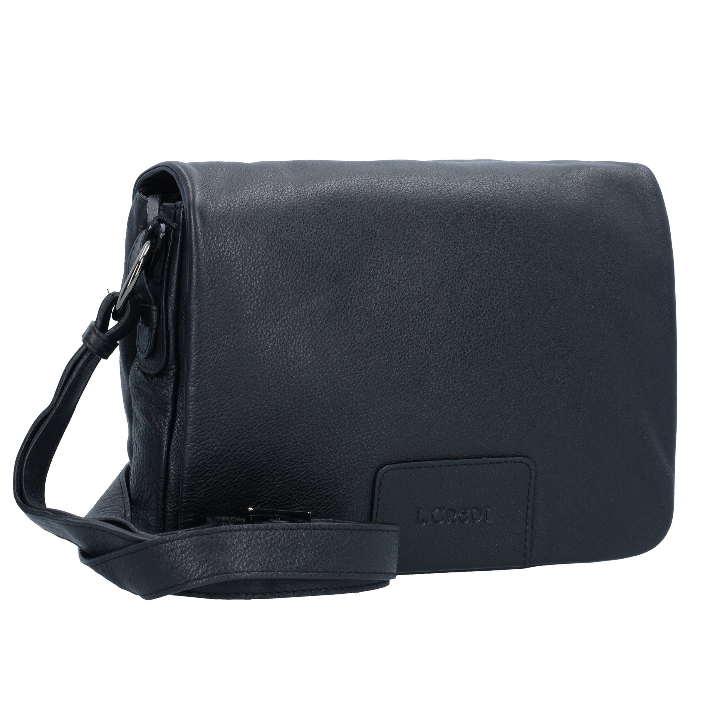 L.CREDI Crossbody Bag 'Eva' in Black