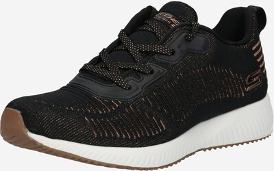 SKECHERS Baskets basses en beige clair / marron / noir, Vue avec produit