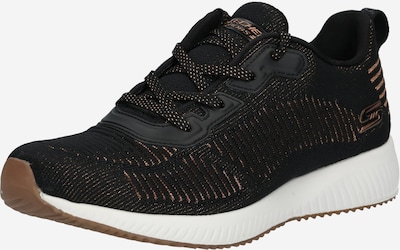 SKECHERS Sneakers low i lys beige / brun / svart, Produktvisning