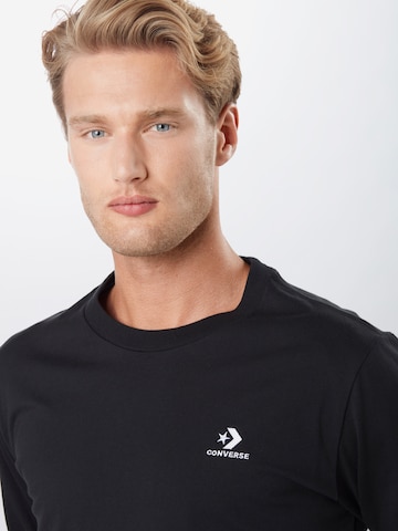 CONVERSE Regular Fit Shirt in Schwarz