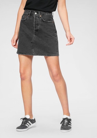 LEVI'S ® Φούστα 'HR Decon Icnic Bfly Skrt' σε μαύρο: μπροστά